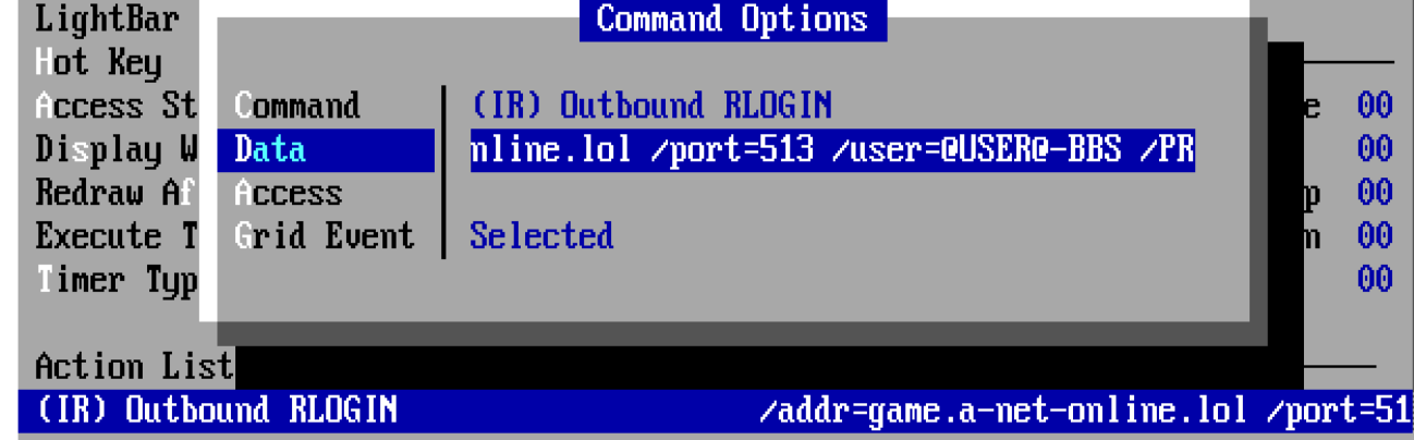 Mystic BBS Software Screenshot